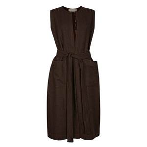 Sonia Gilet in Brown