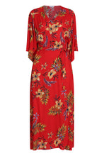 Load image into Gallery viewer, &quot;LA FORZA&quot; VISCOSE WRAP DRESS