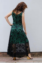 Load image into Gallery viewer, EVITA MAXI LACE DRESS-GREEN