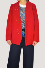 Load image into Gallery viewer, GIULIA BLAZER IN RED