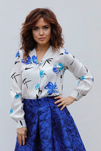 Load image into Gallery viewer, MICHI SILK BLOUSE