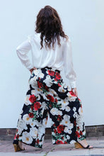 Load image into Gallery viewer, LUCY SILK CREPE WIDE- LEG PANTS