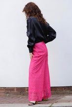 Load image into Gallery viewer, GIORGIA TROUSERS IN FUCHSIA LACE