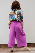 Load image into Gallery viewer, TINA SILK CREPE WIDE-LEG PANTS