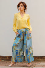 Load image into Gallery viewer, LUANA SILK SATIN WIDE-LEG PANTS