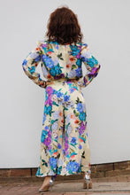 Load image into Gallery viewer, FIORE SILK SATIN WIDE-LEG PANTS